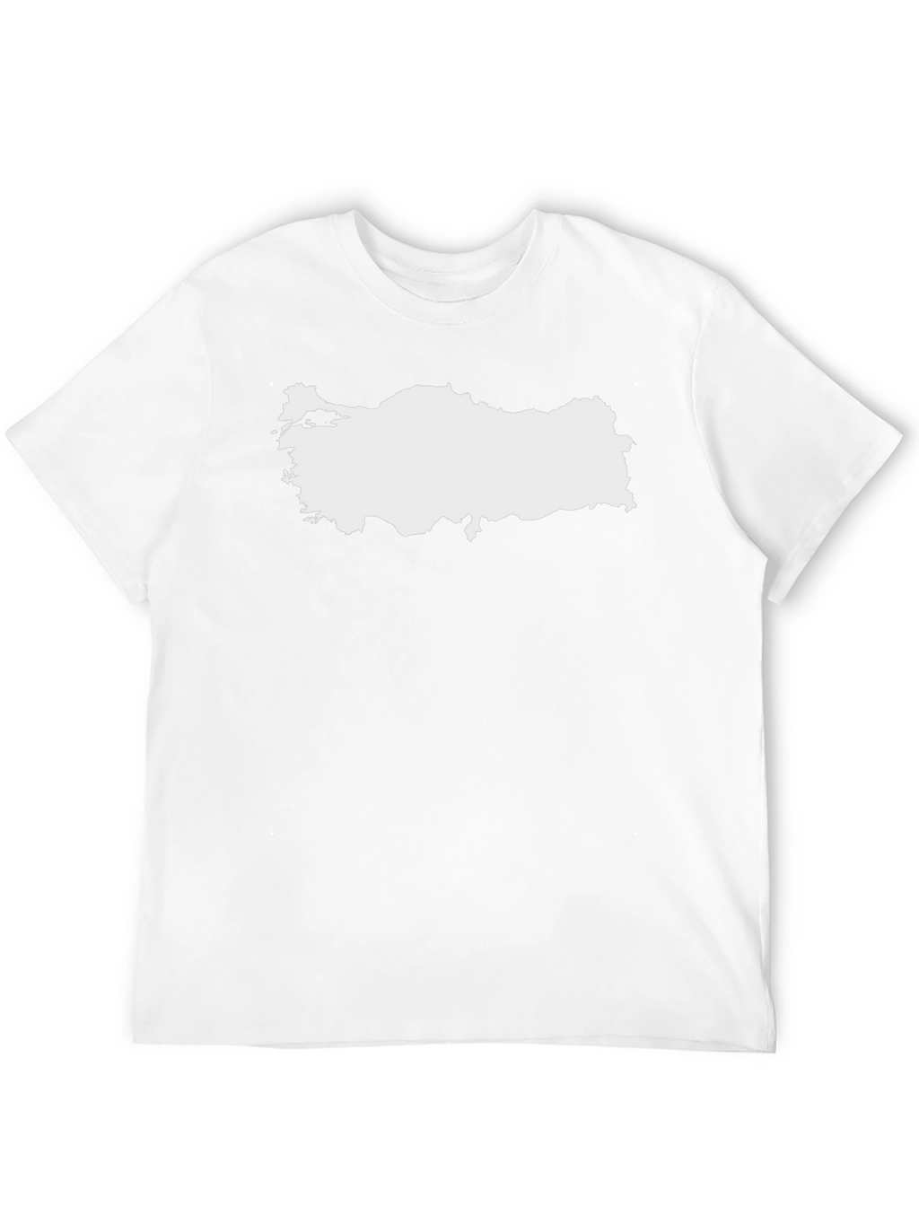 Turkey Map Graphic Tee - Black Unisex T-Shirt