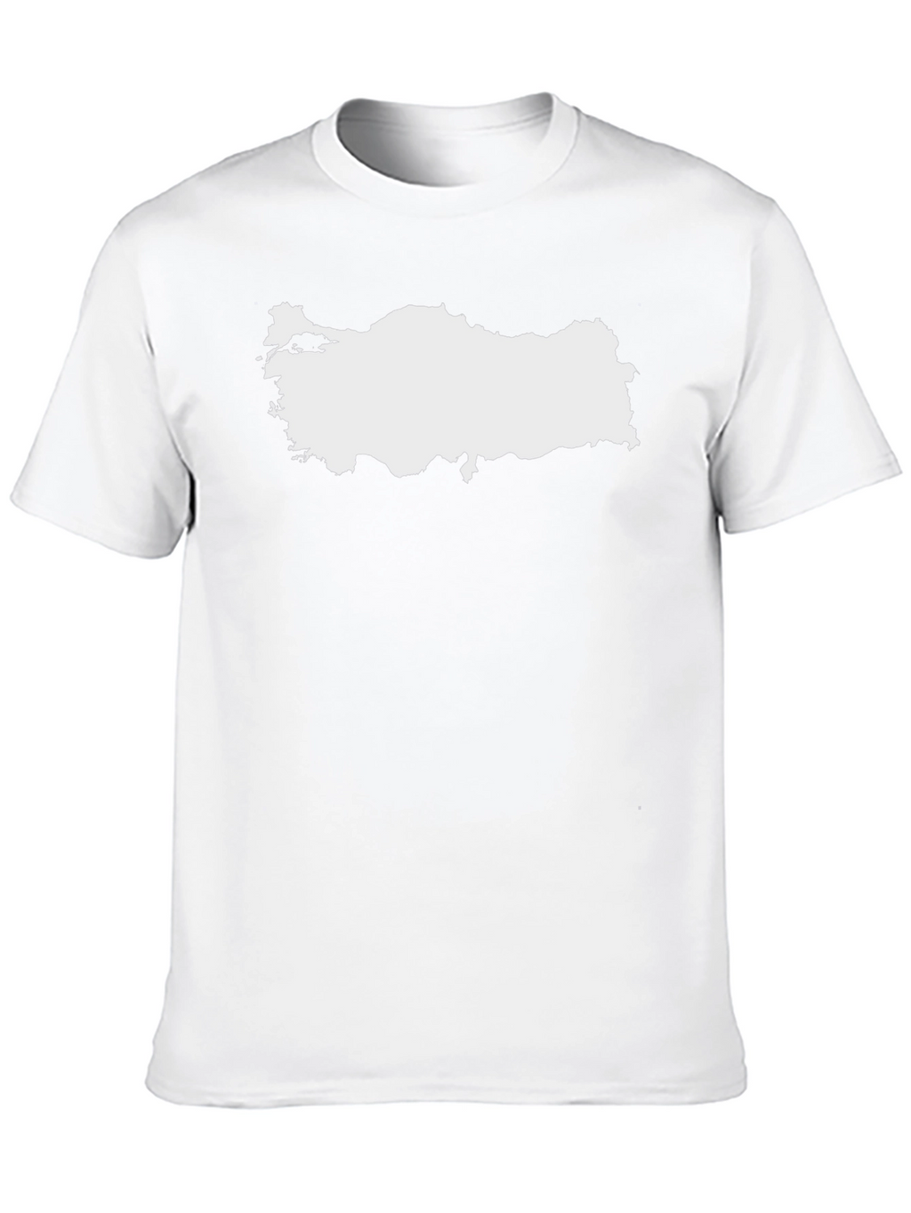 Turkey Map Graphic Tee - Black Unisex T-Shirt