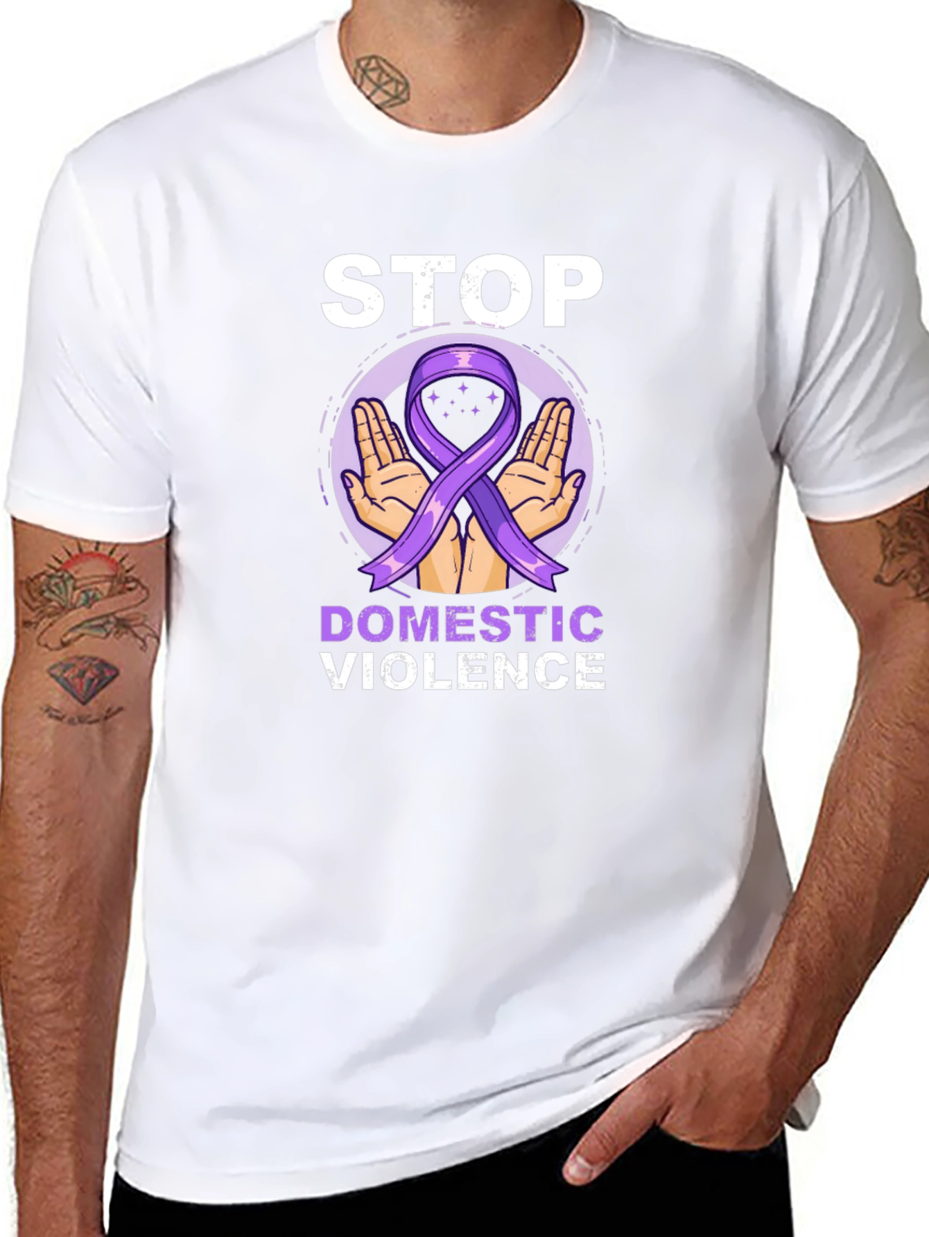 Stop Domestic Violence Awareness T-Shirt