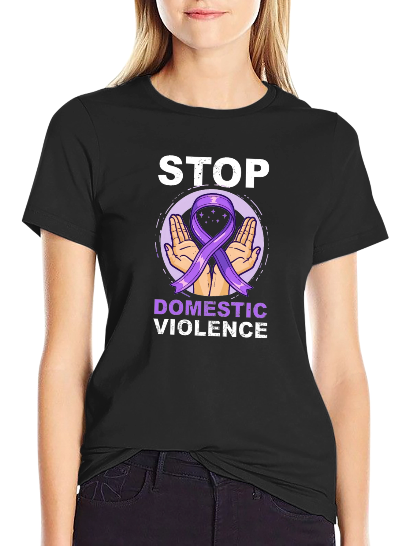 Stop Domestic Violence Awareness T-Shirt