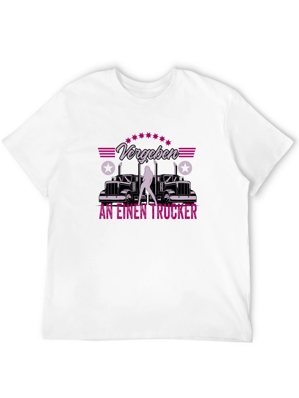 Trucker Tee - Vergeben an einen Trucker Graphic T-Shirt
