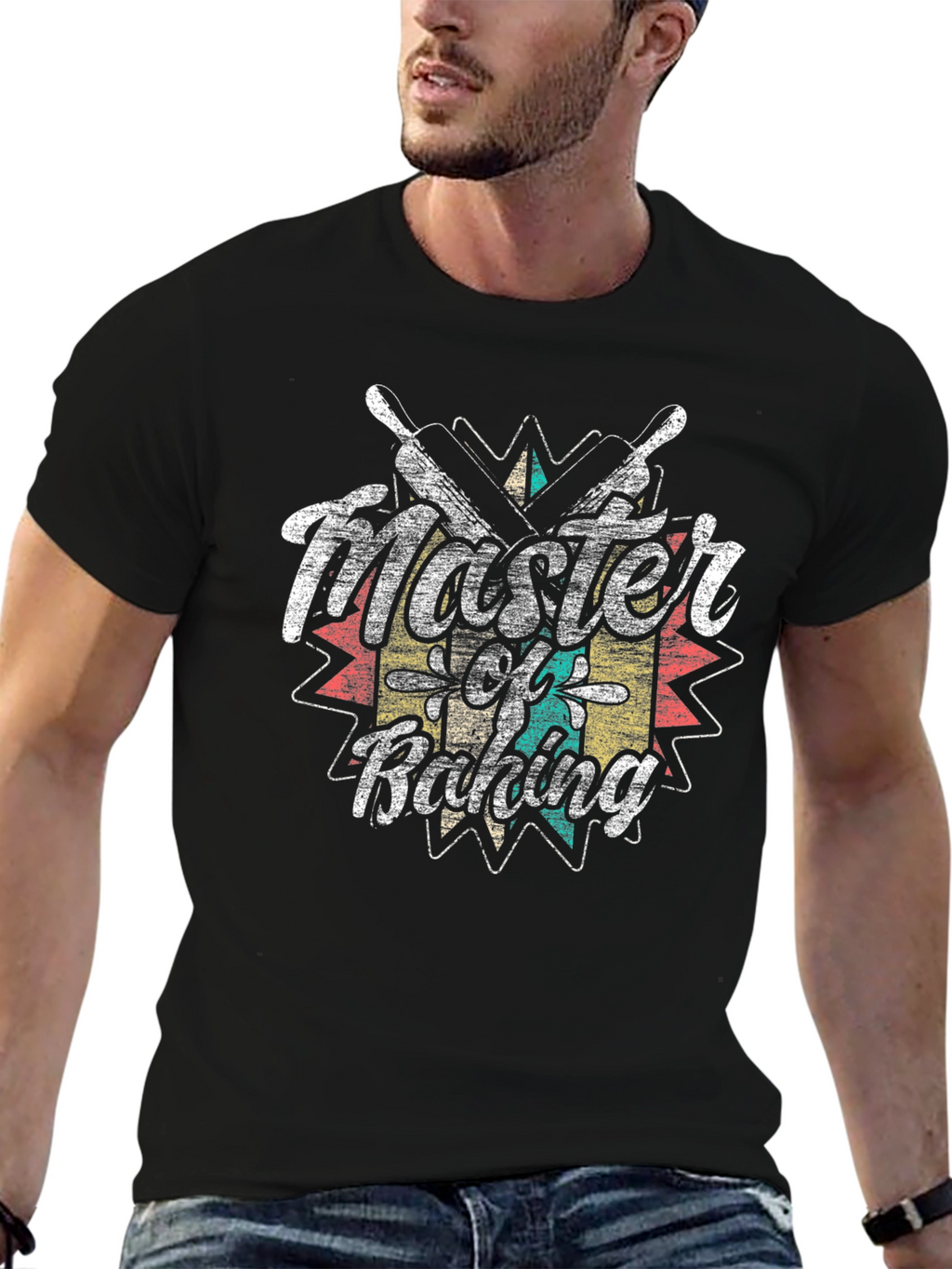 Master of Baking Graphic Tee | Baker Gift