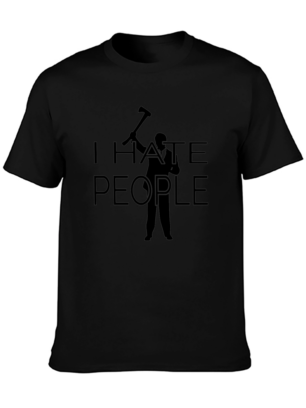 I Hate People T-Shirt - Axe Graphic Tee