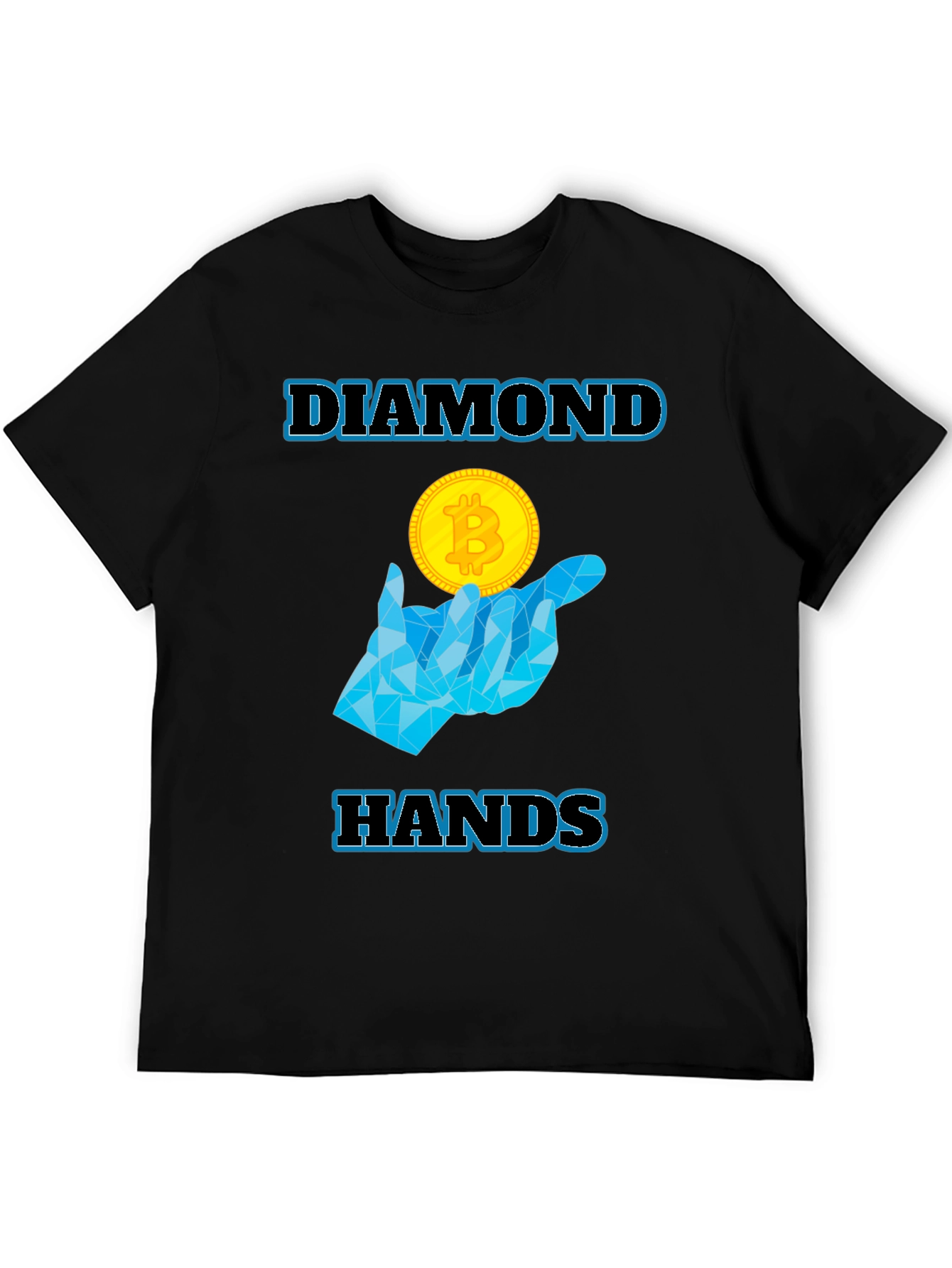 Diamond Hands Bitcoin T-Shirt