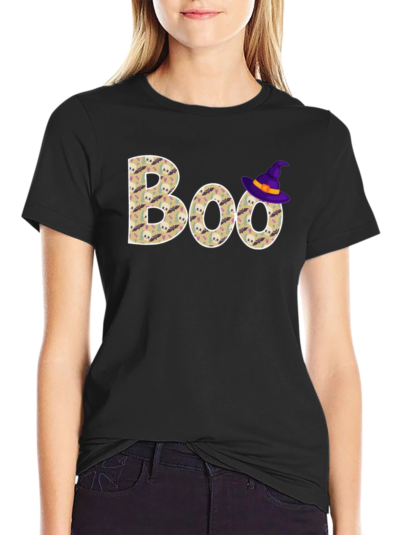Boo Halloween T-Shirt - Spooky Season Style