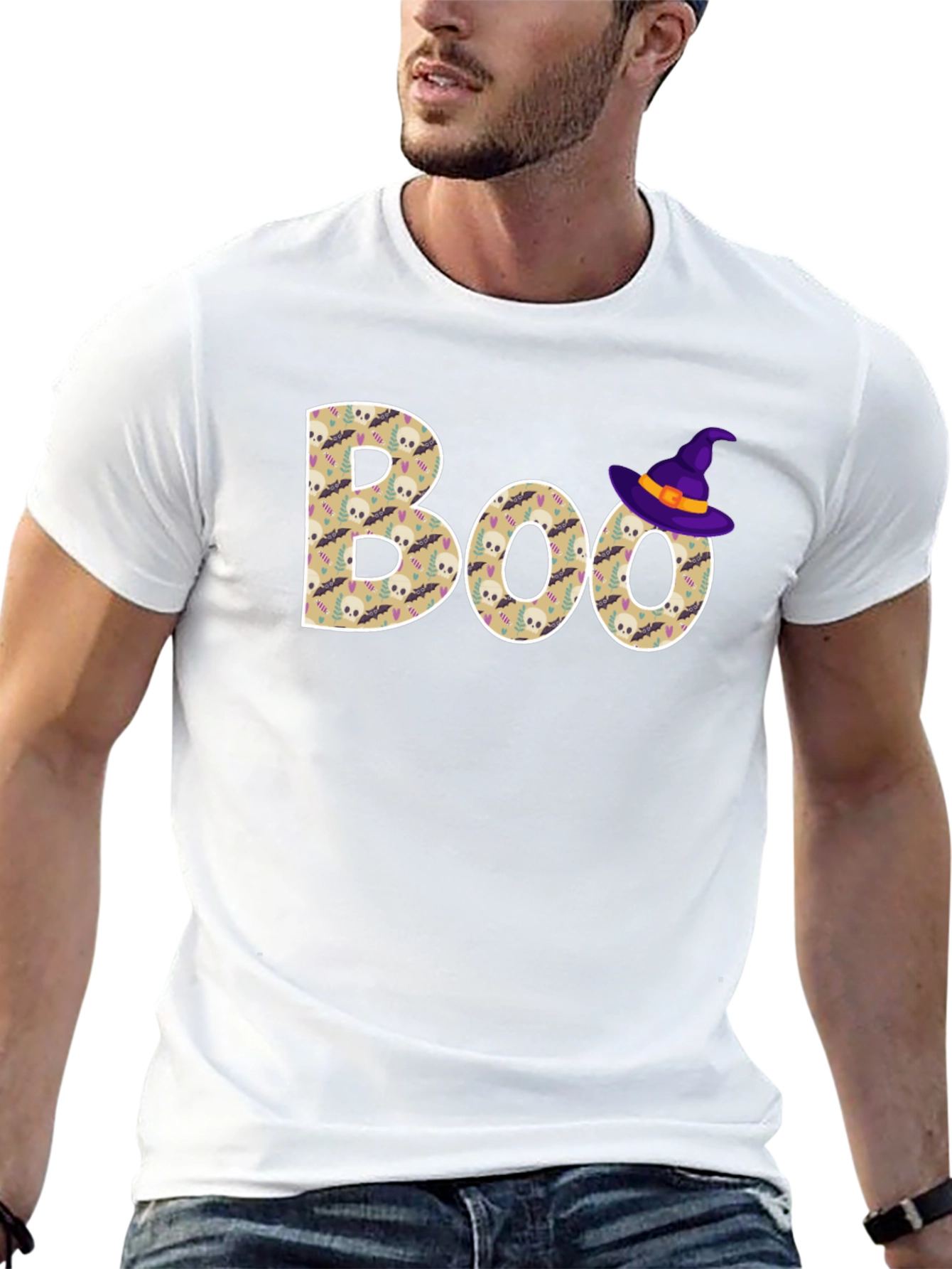 Boo Halloween T-Shirt - Spooky Season Style