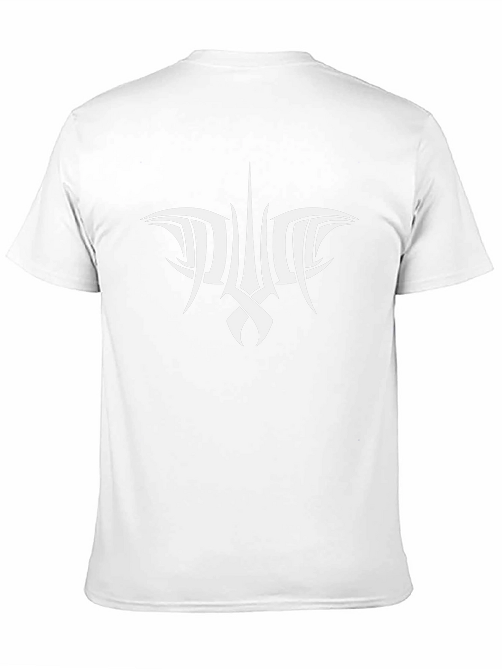 Tribal Design Black T-Shirt