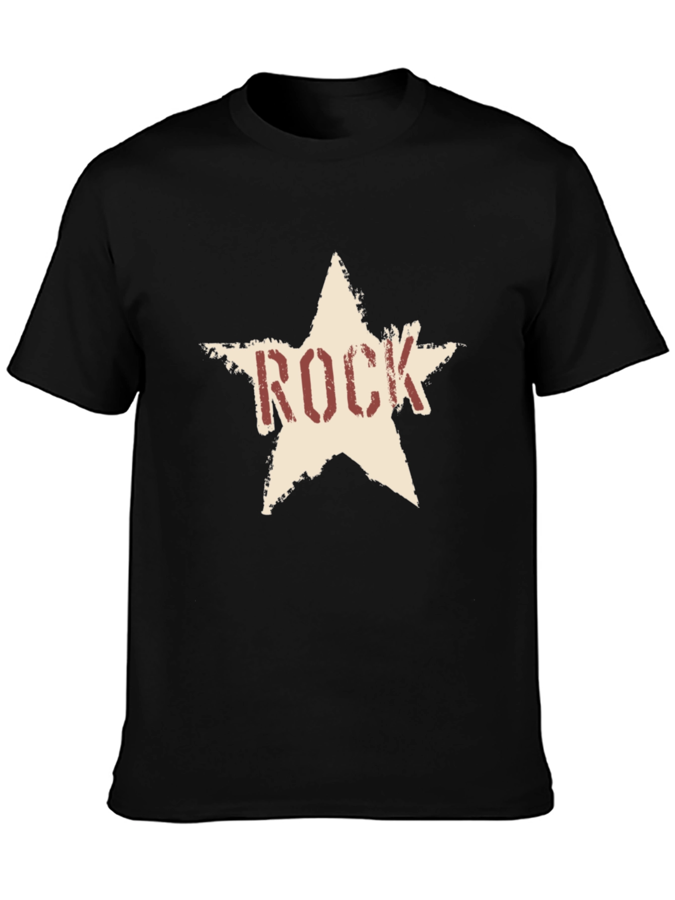 Rock Star Graphic Tee - Vintage Style