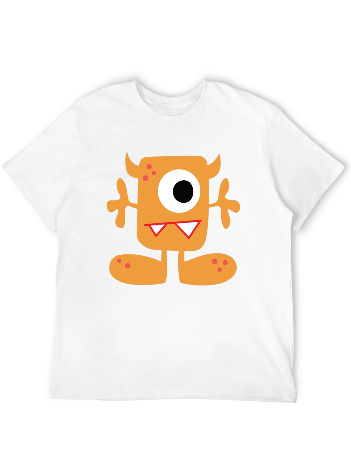 Monster Graphic Tee - Fun Cartoon Character Shirt