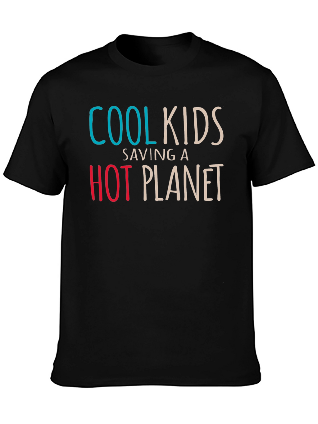 Cool Kids Saving a Hot Planet Graphic Tee
