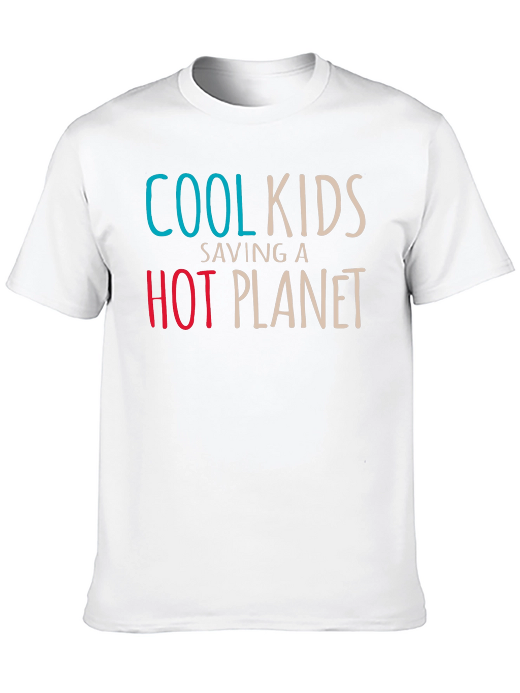 Cool Kids Saving a Hot Planet Graphic Tee