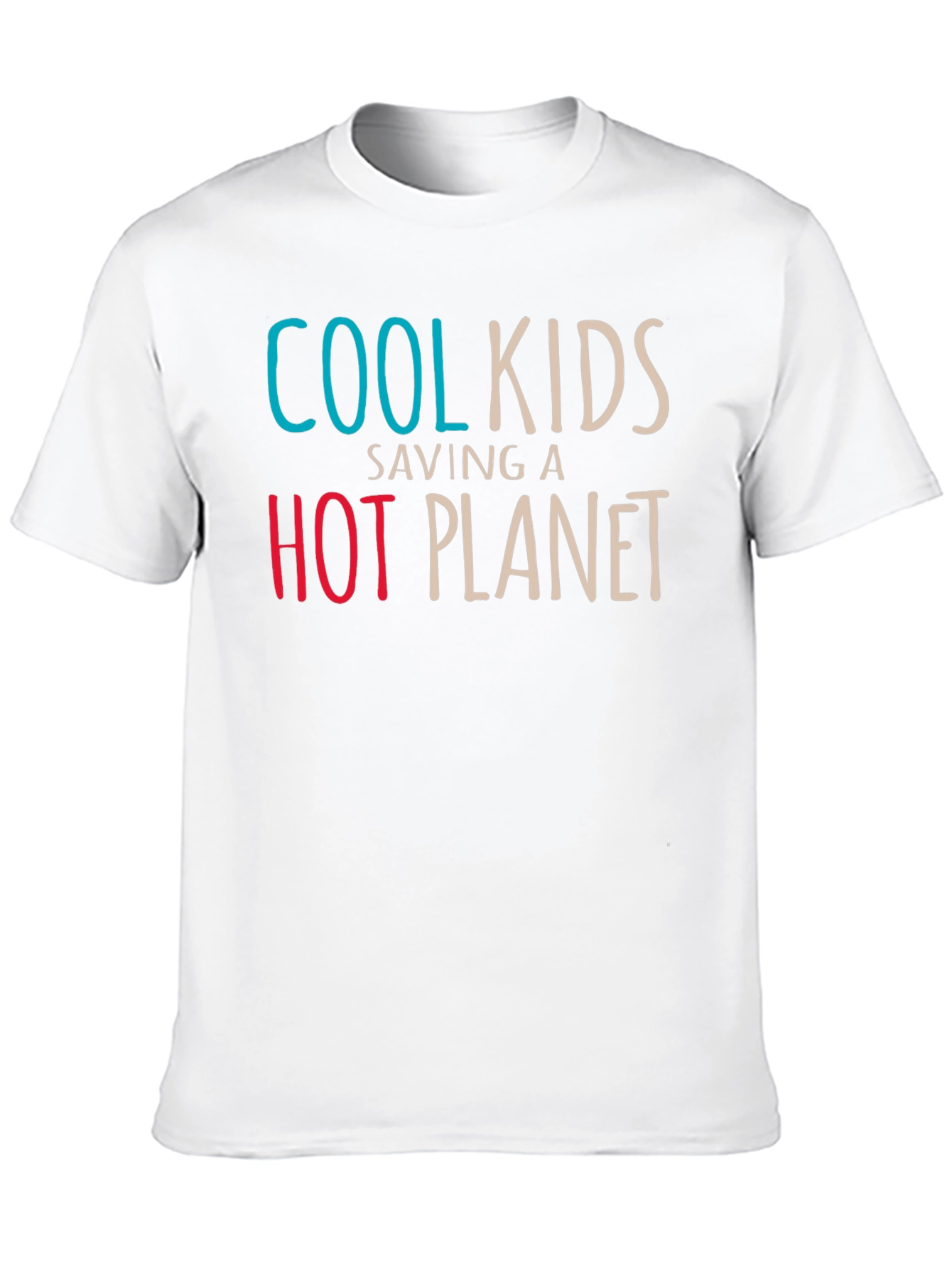 Cool Kids Saving a Hot Planet Graphic Tee