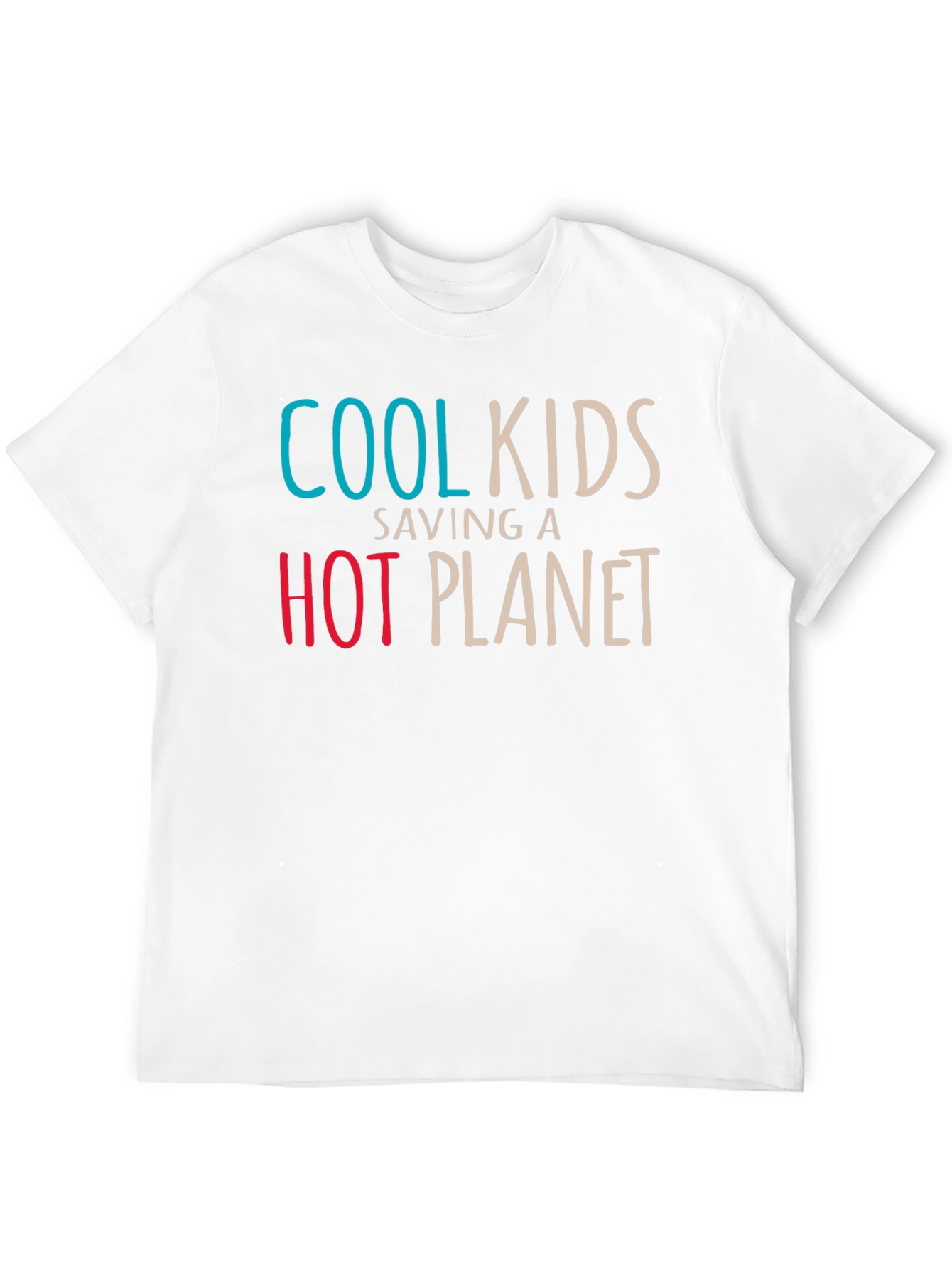Cool Kids Saving a Hot Planet Graphic Tee