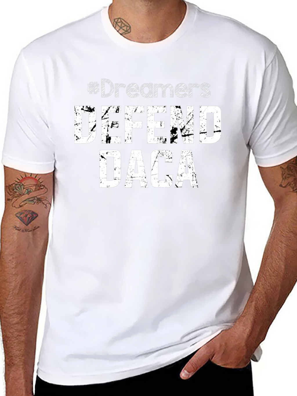 #Dreamers Defend DACA T-Shirt - Support Dreamers