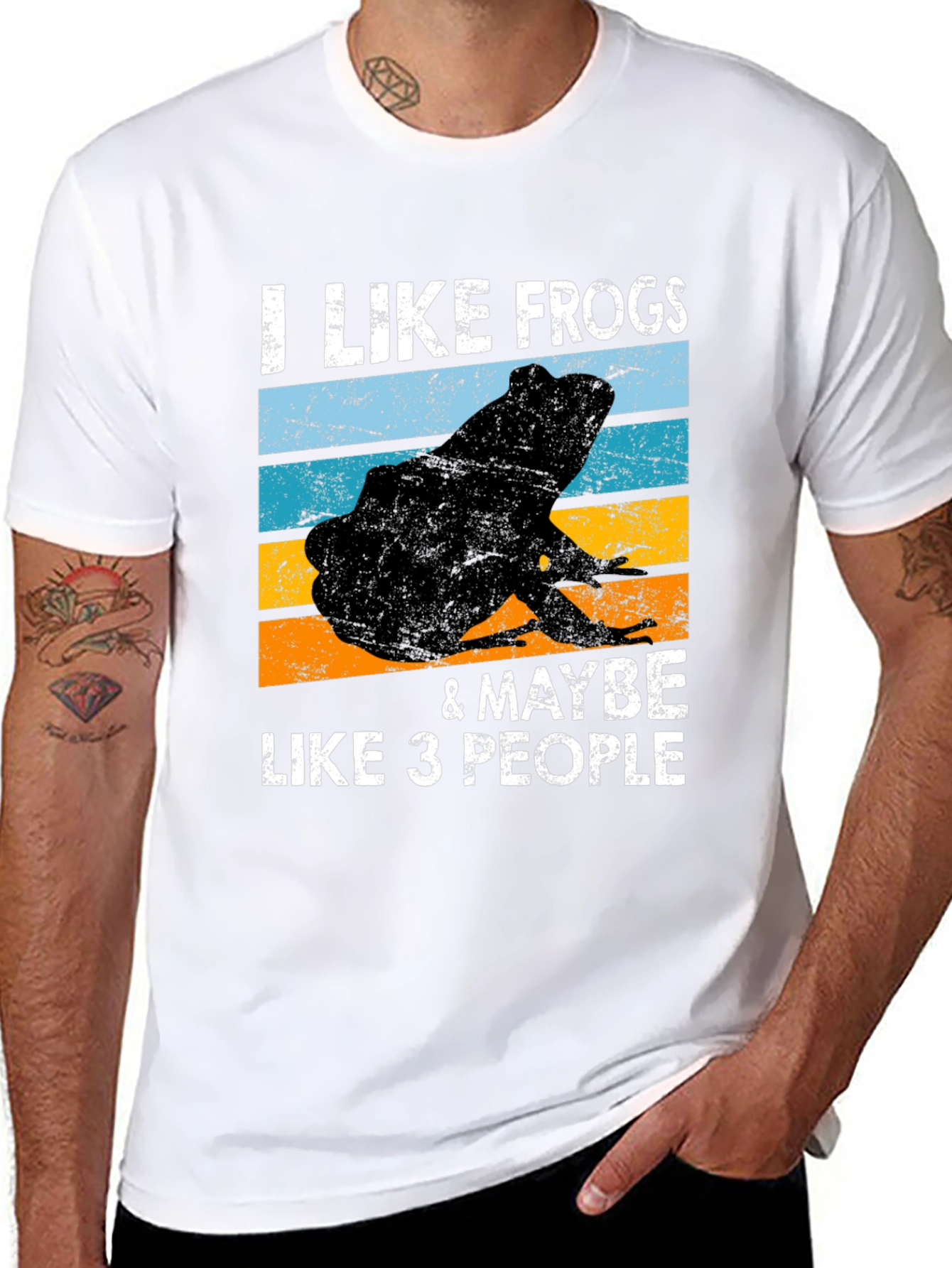 I Like Frogs T-Shirt Funny Graphic Tee