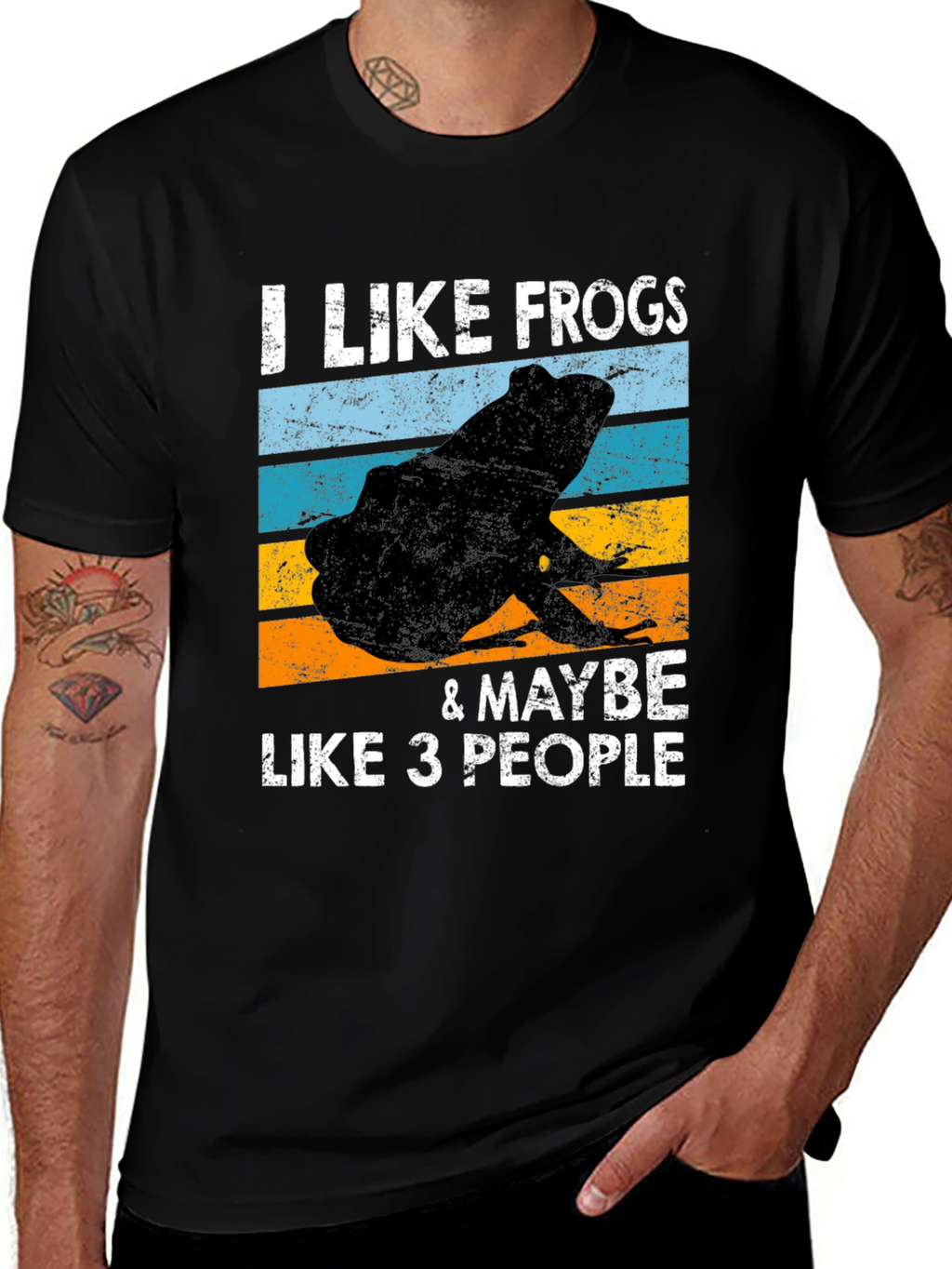 I Like Frogs T-Shirt Funny Graphic Tee