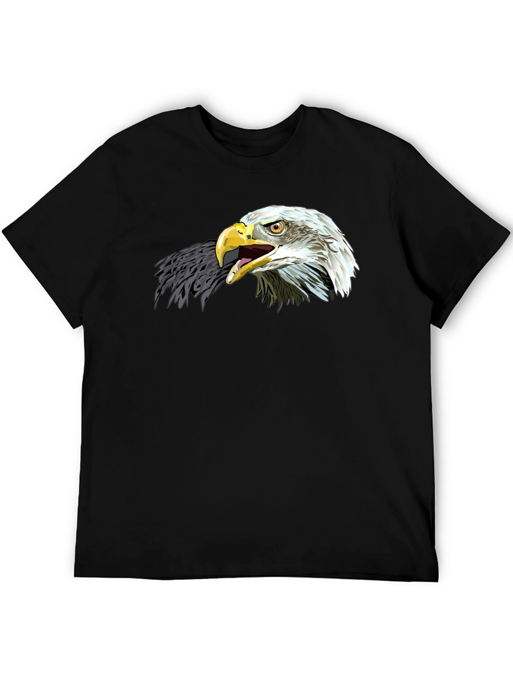Eagle Graphic Tee - Patriotic Black T-Shirt