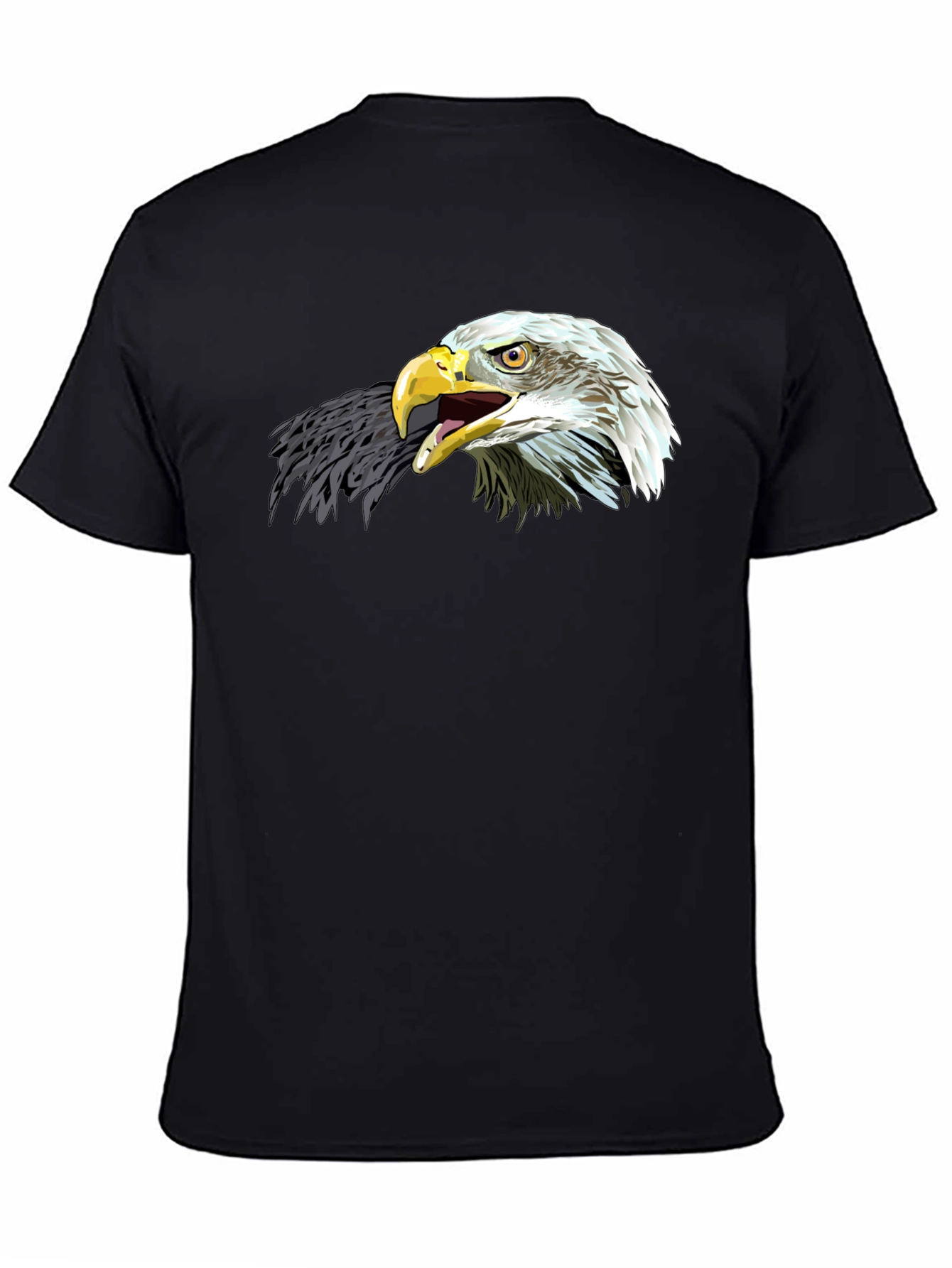 Eagle Graphic Tee - Patriotic Black T-Shirt