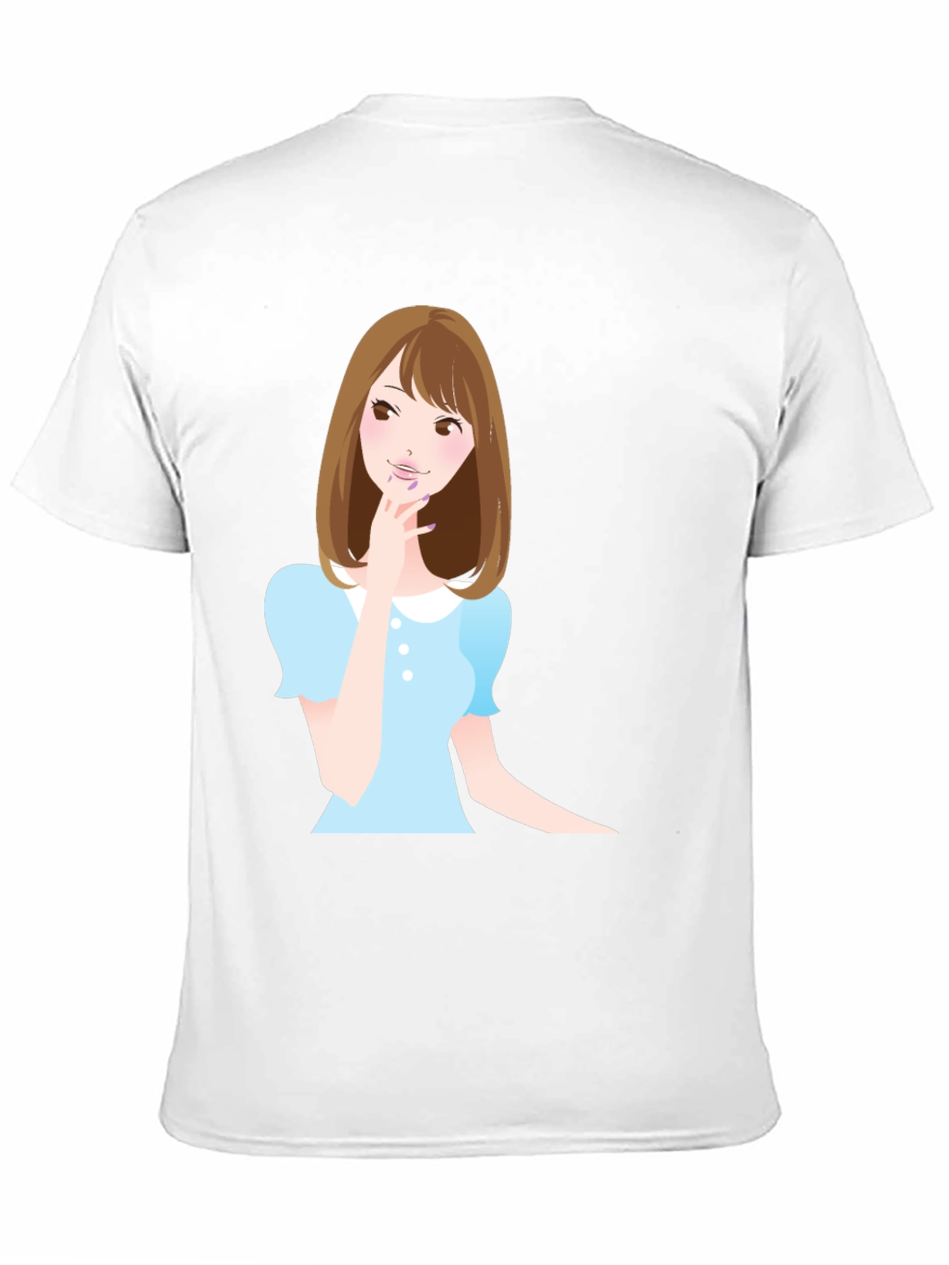 Cute Anime Girl Graphic T-Shirt