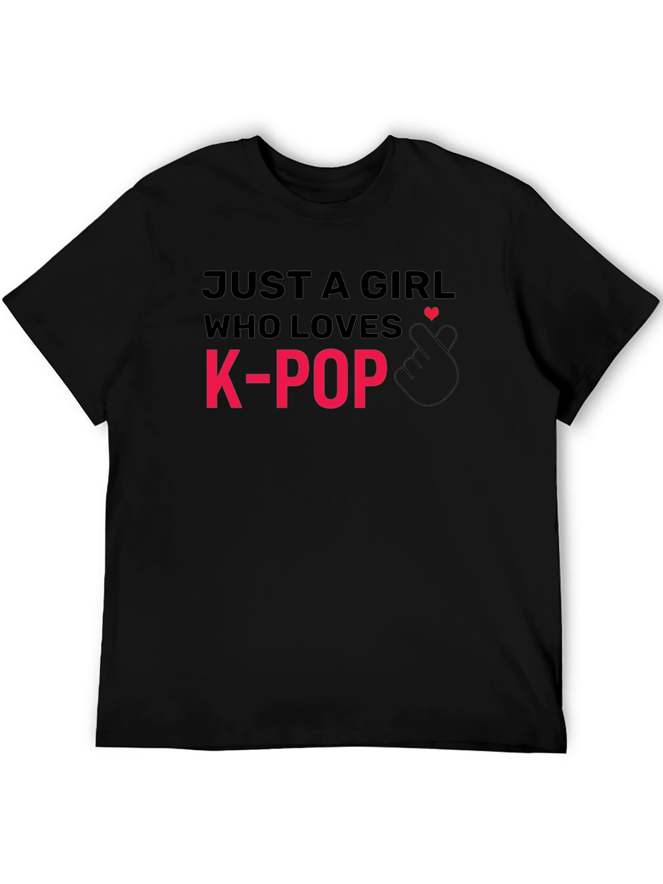 K-Pop Lover T-Shirt: Just A Girl Who Loves K-Pop