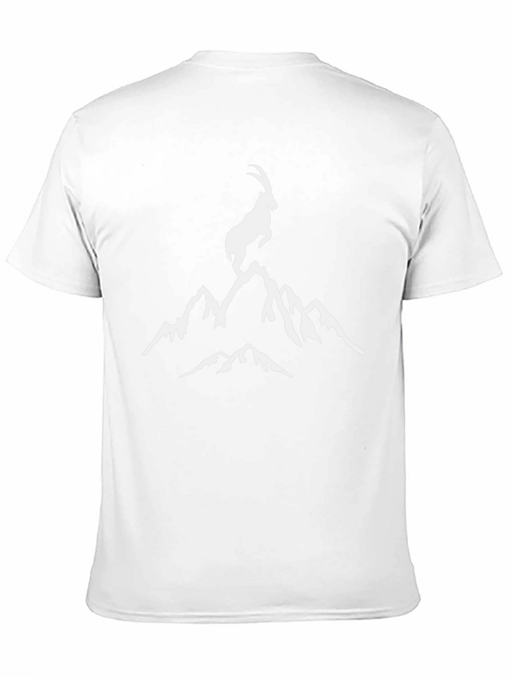 Mountain Goat Graphic Tee - Black