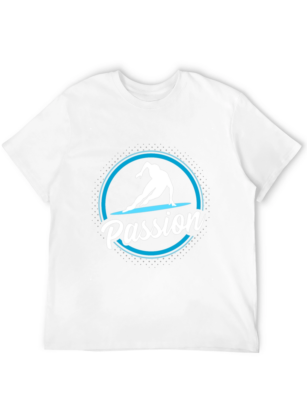 Passion Speed Skating Graphic T-Shirt