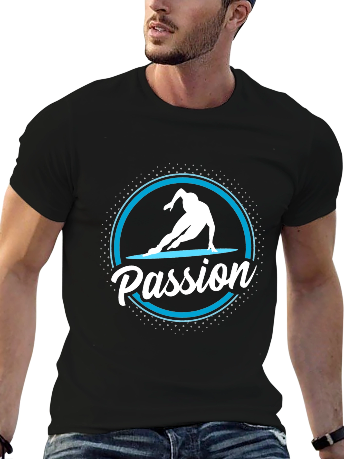 Passion Speed Skating Graphic T-Shirt