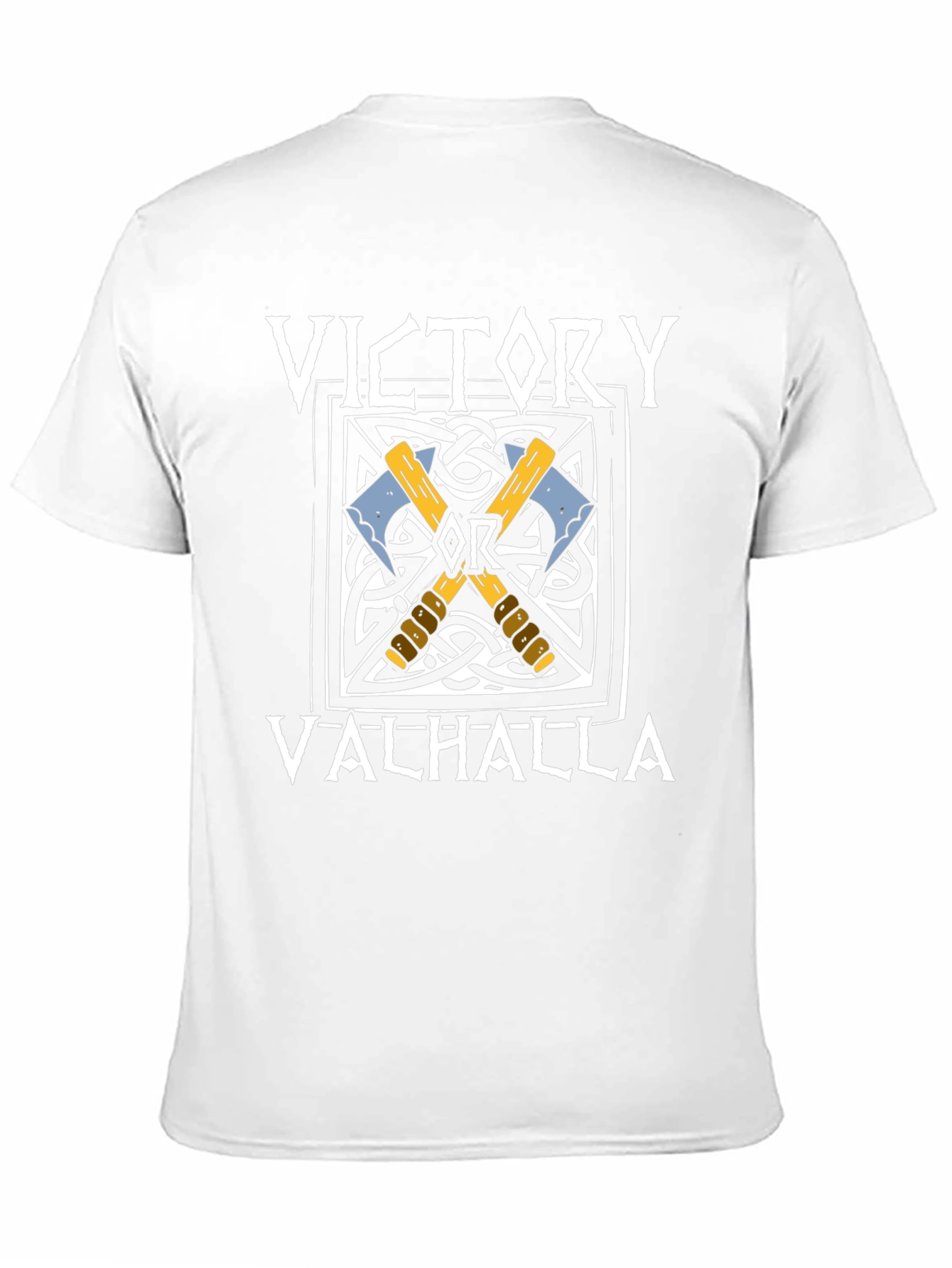Victory or Valhalla Viking Axe T-Shirt