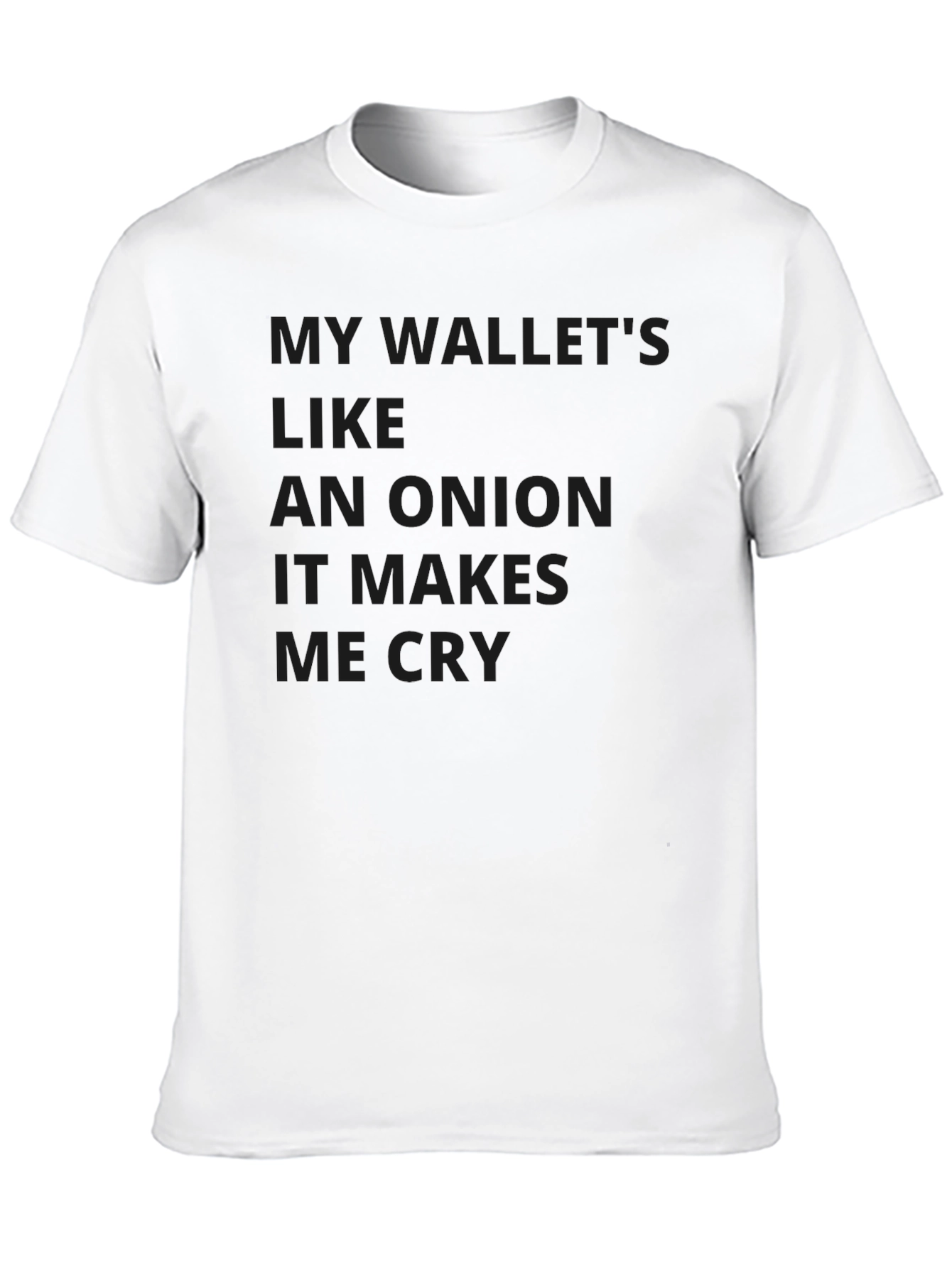 Onion Wallet Humor Graphic T-Shirt