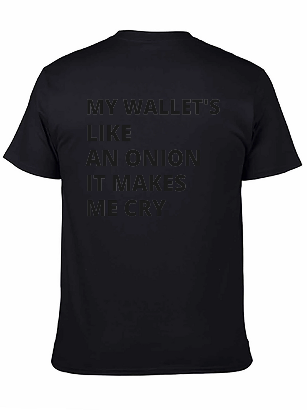 Onion Wallet Humor Graphic T-Shirt
