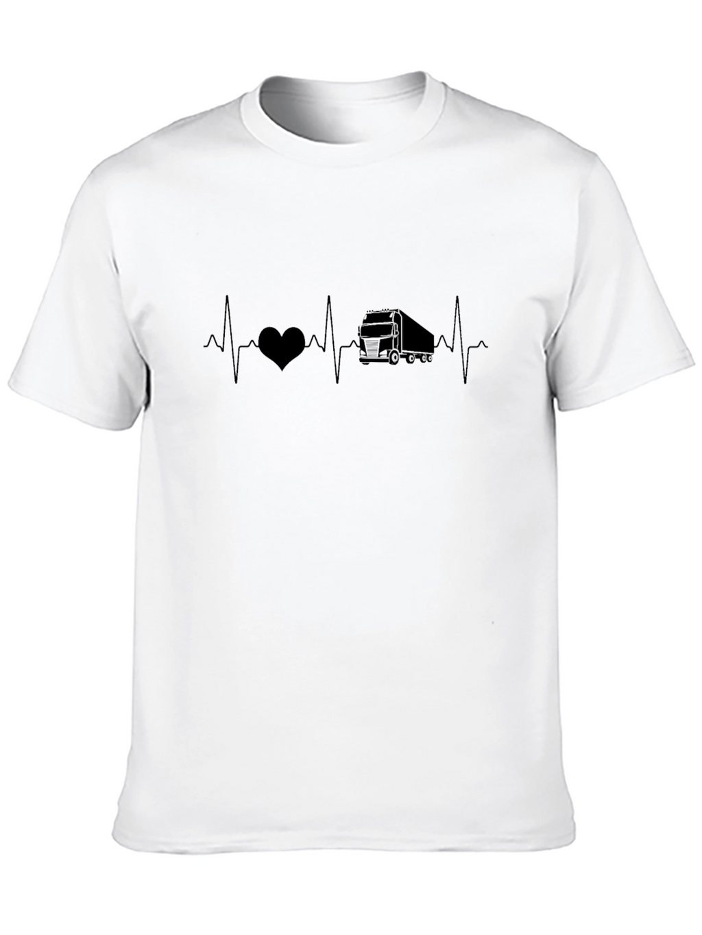 Trucker Heartbeat T-Shirt