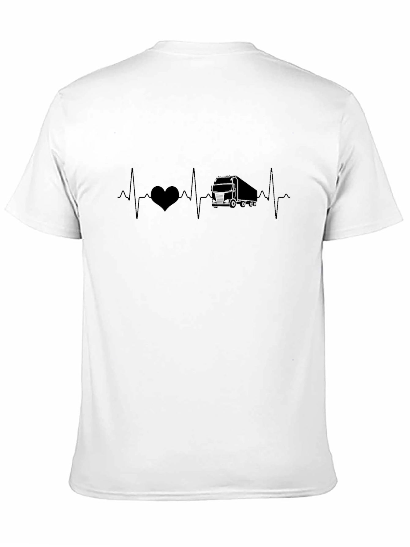 Trucker Heartbeat T-Shirt