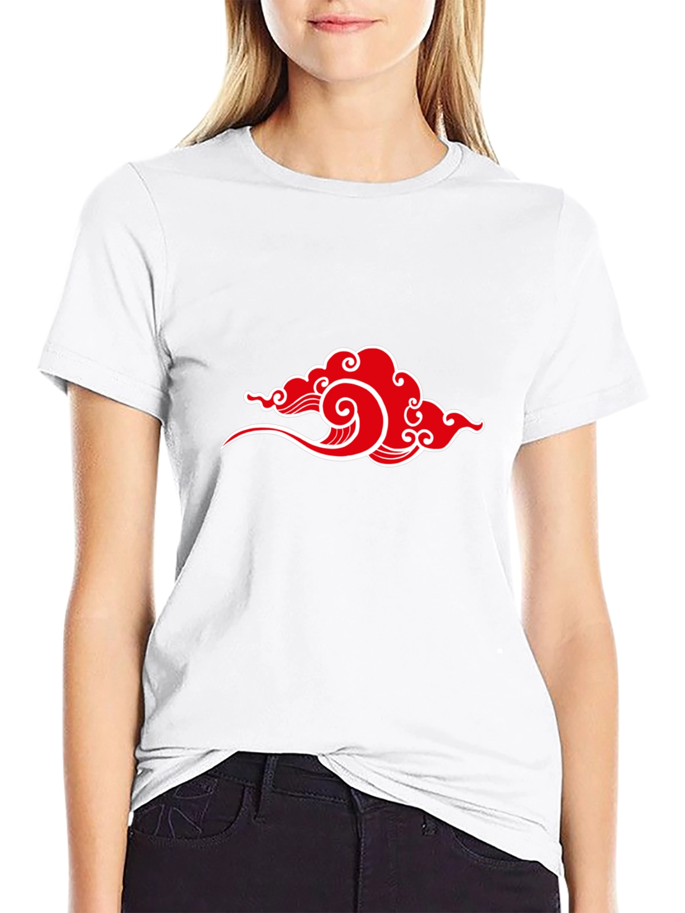 Akatsuki Cloud Graphic T-Shirt - Anime Inspired Style