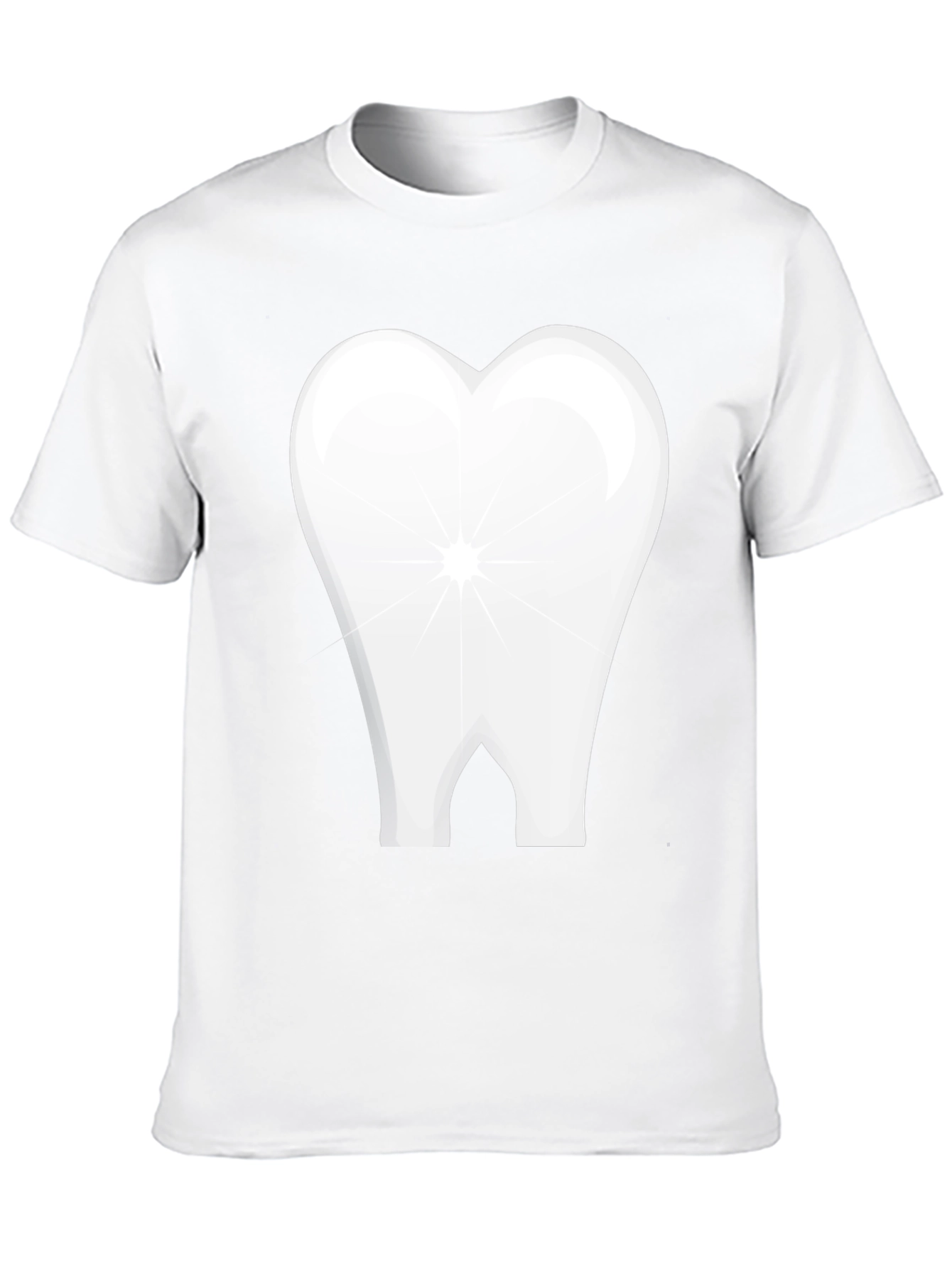 Tooth Graphic Black T-Shirt Dental Humor