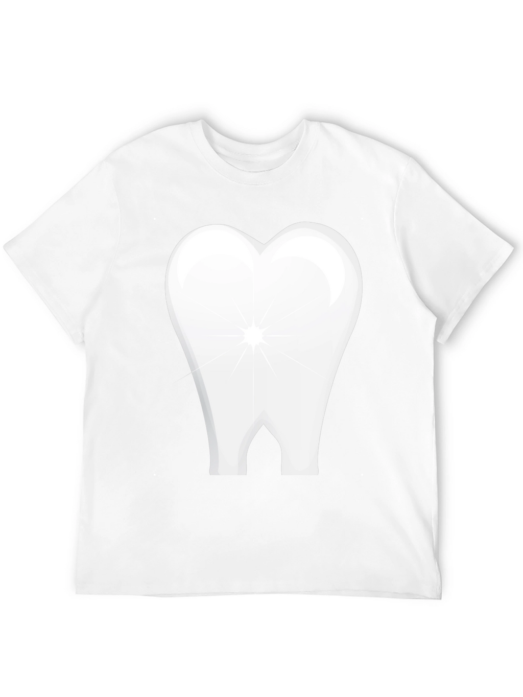Tooth Graphic Black T-Shirt Dental Humor