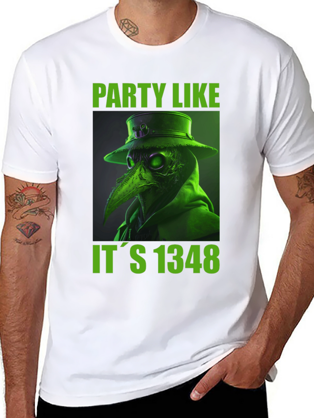 Party Like Its 1348 Plague Doctor T-Shirt