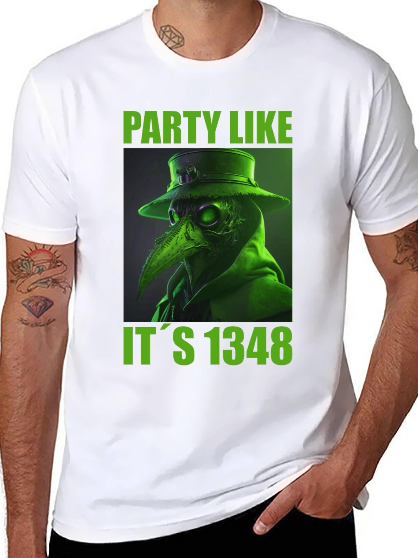 Party Like Its 1348 Plague Doctor T-Shirt