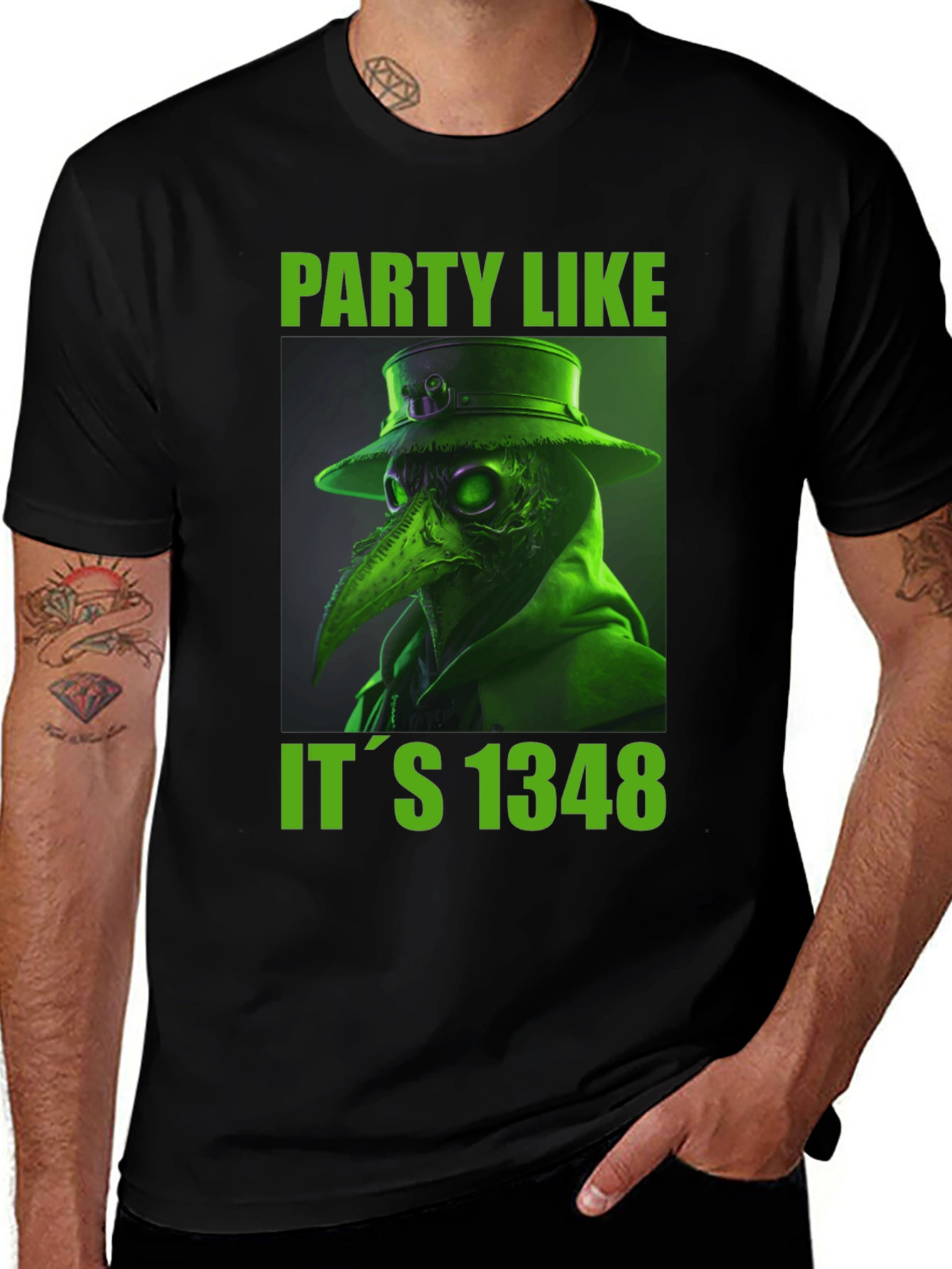 Party Like Its 1348 Plague Doctor T-Shirt