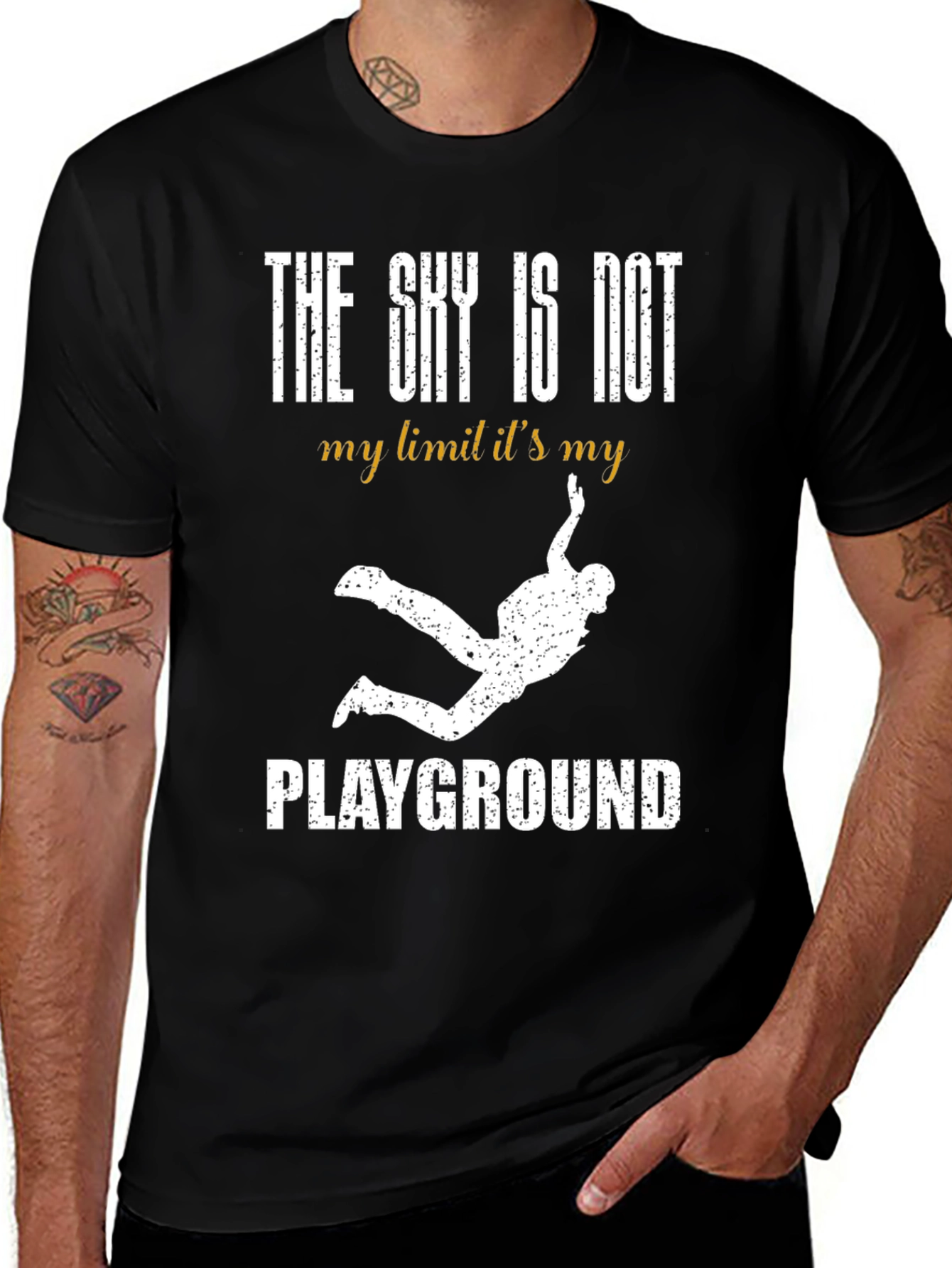 Skydiving T-Shirt - The Sky is My Playground