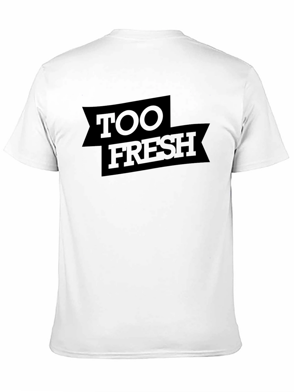 Too Fresh Graphic Tee - Mens Casual Black Shirt