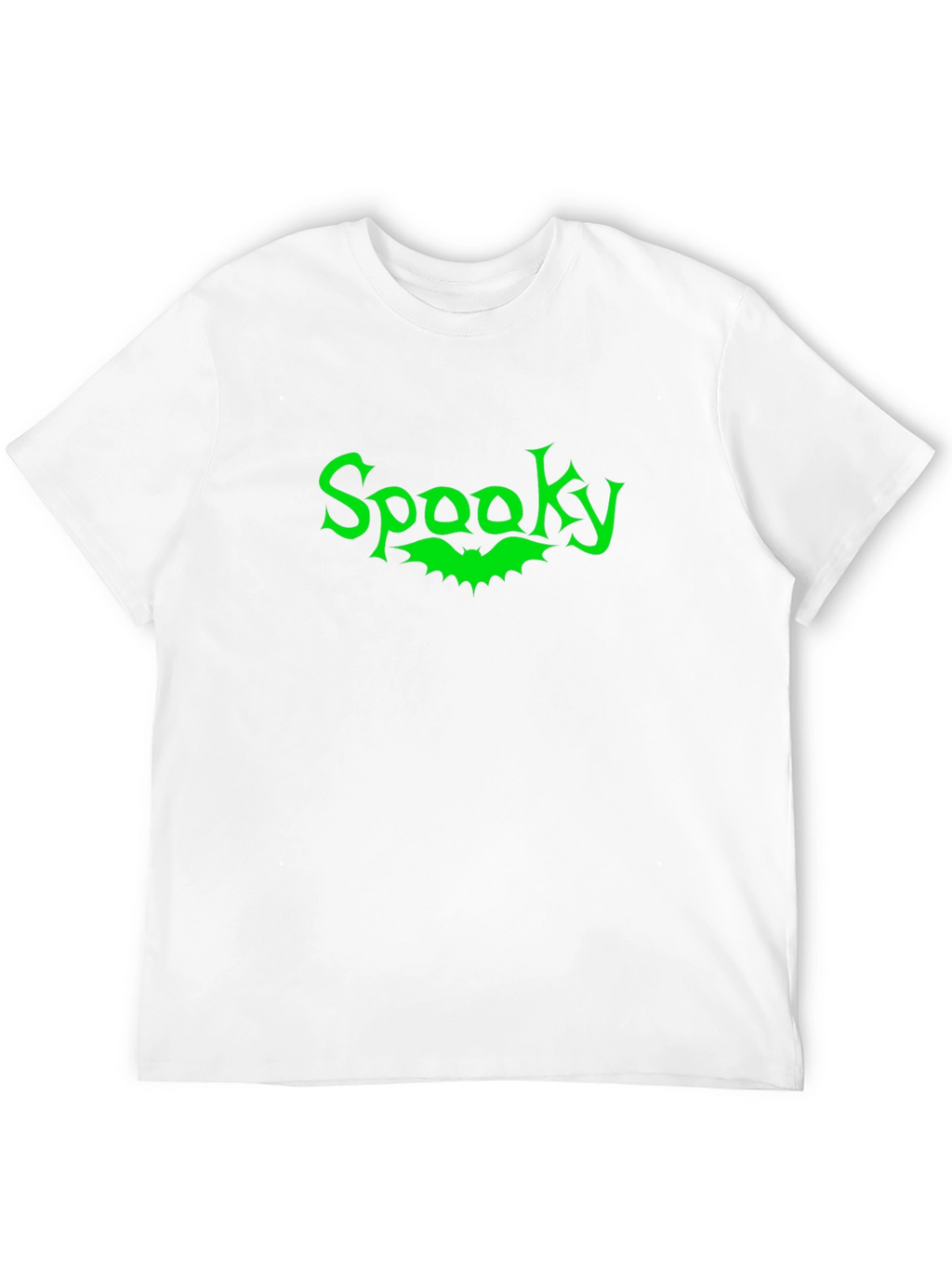 Spooky Bat Graphic Tee - Black