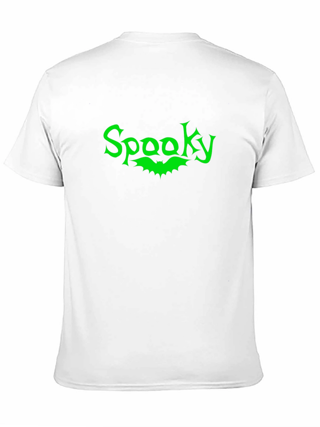 Spooky Bat Graphic Tee - Black