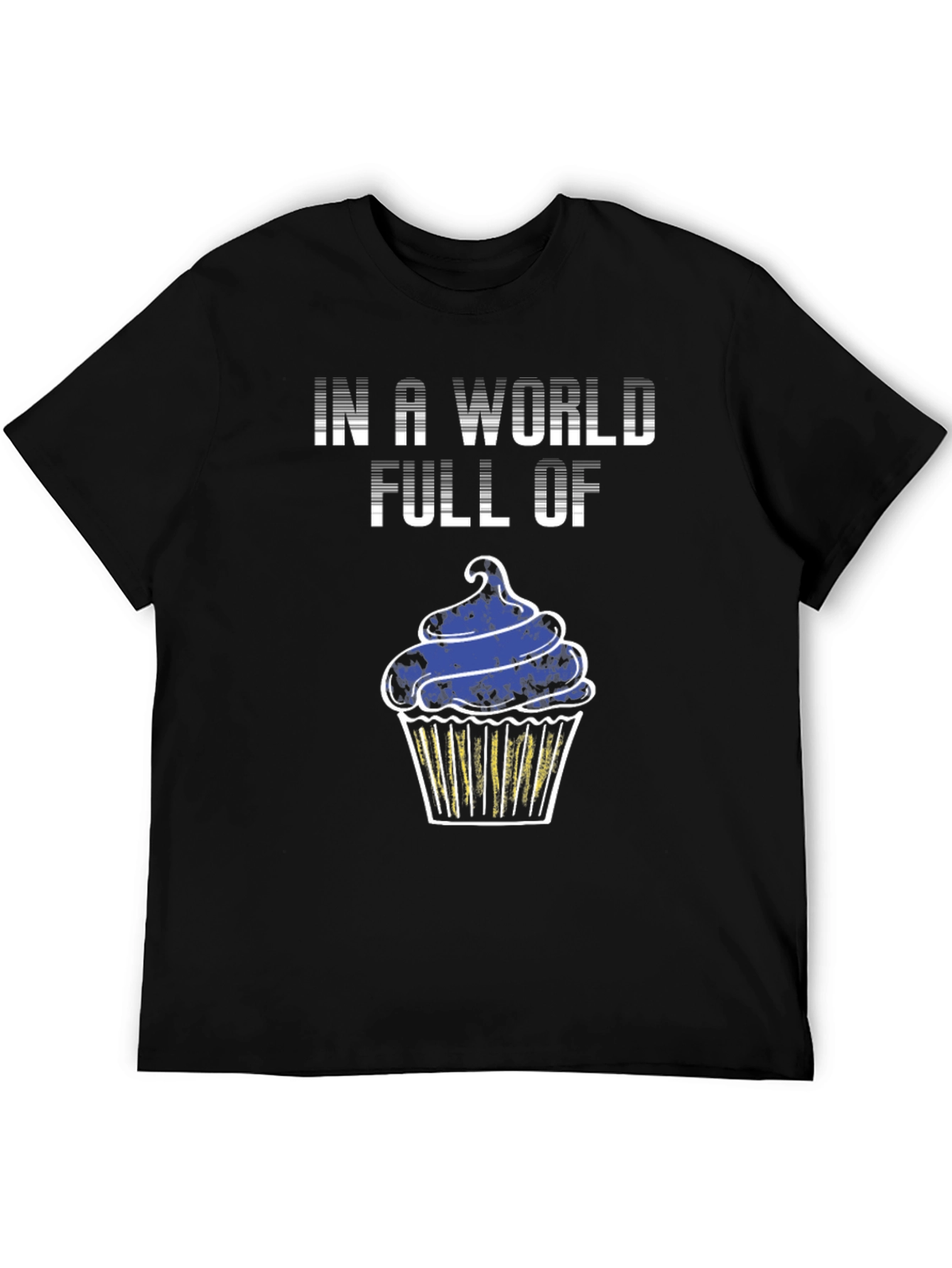 Cupcake Graphic Tee - In a World Full Of