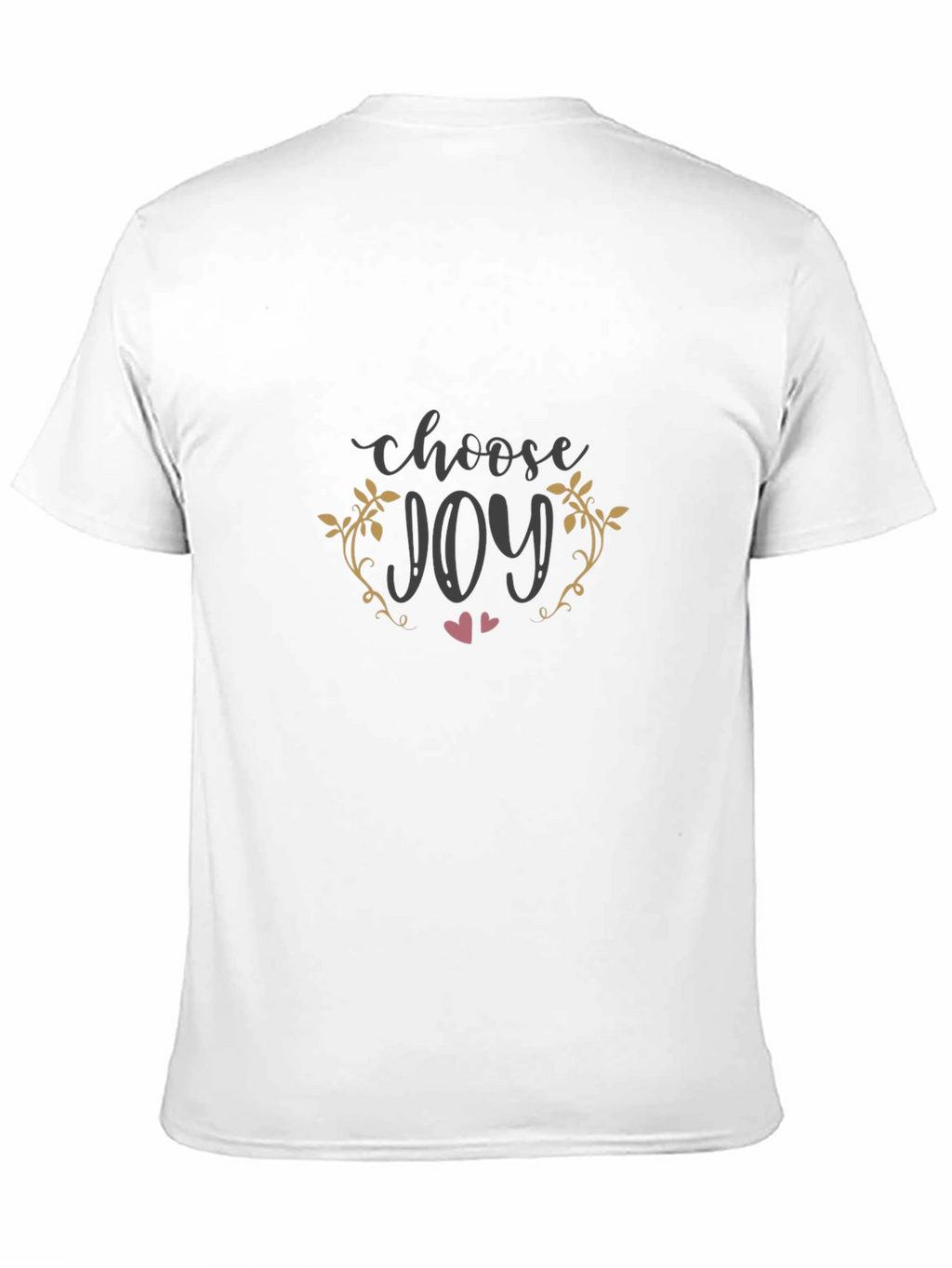 Choose Joy Graphic Tee - Stylish Comfort