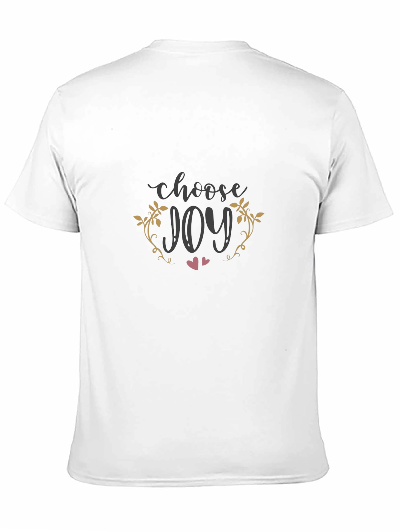 Choose Joy Graphic Tee - Stylish Comfort