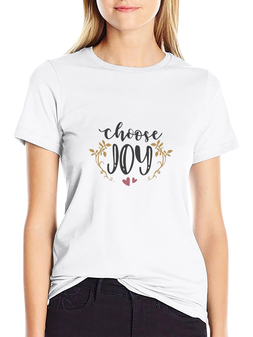 Choose Joy Graphic Tee - Stylish Comfort