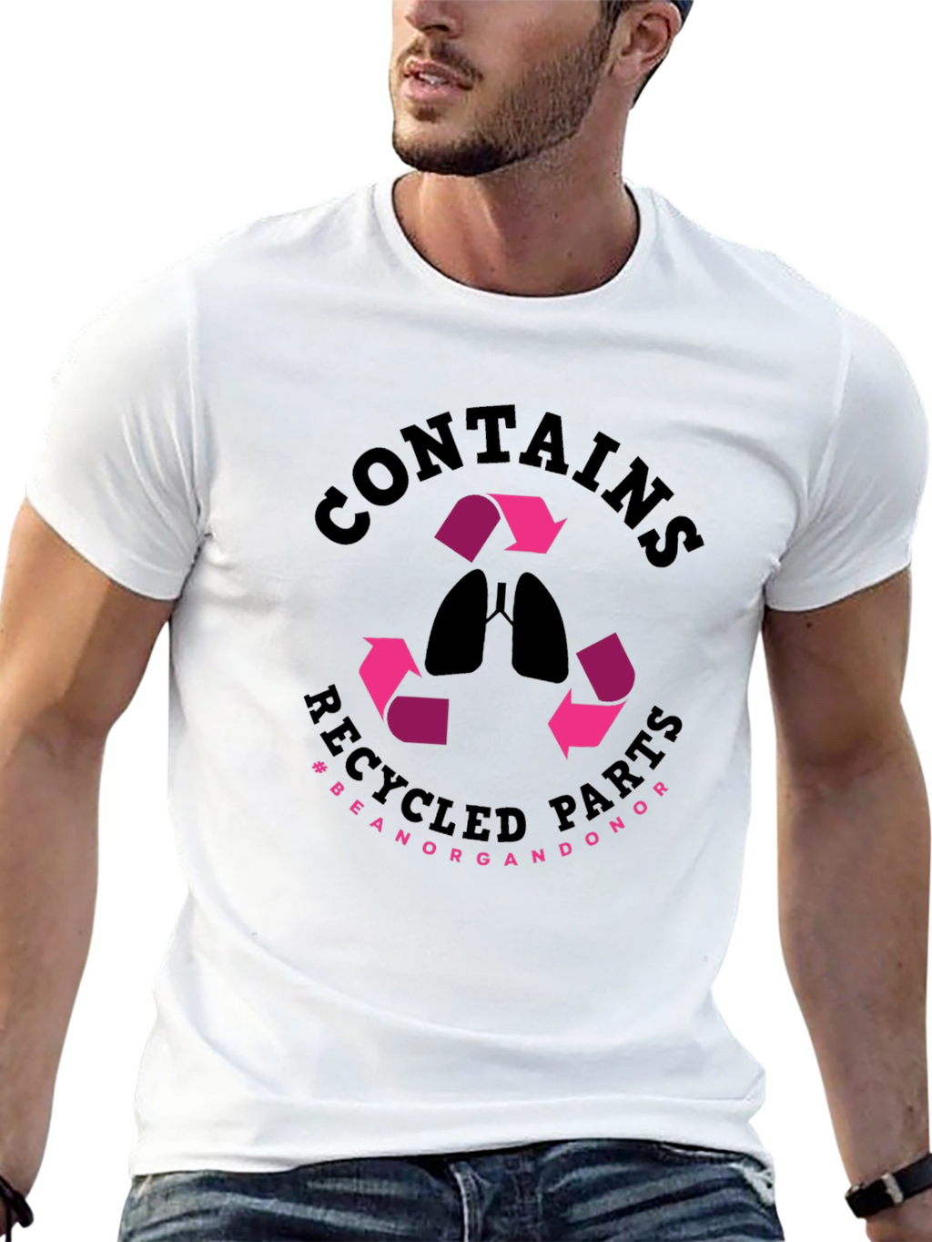 Recycled Parts Organ Donor T-Shirt