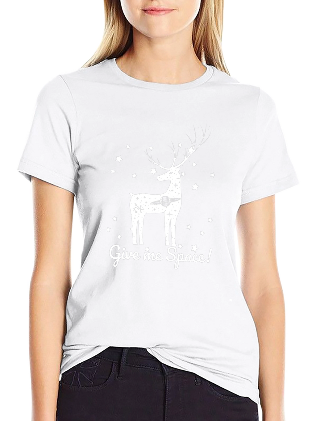 Give Me Space Deer Graphic Tee