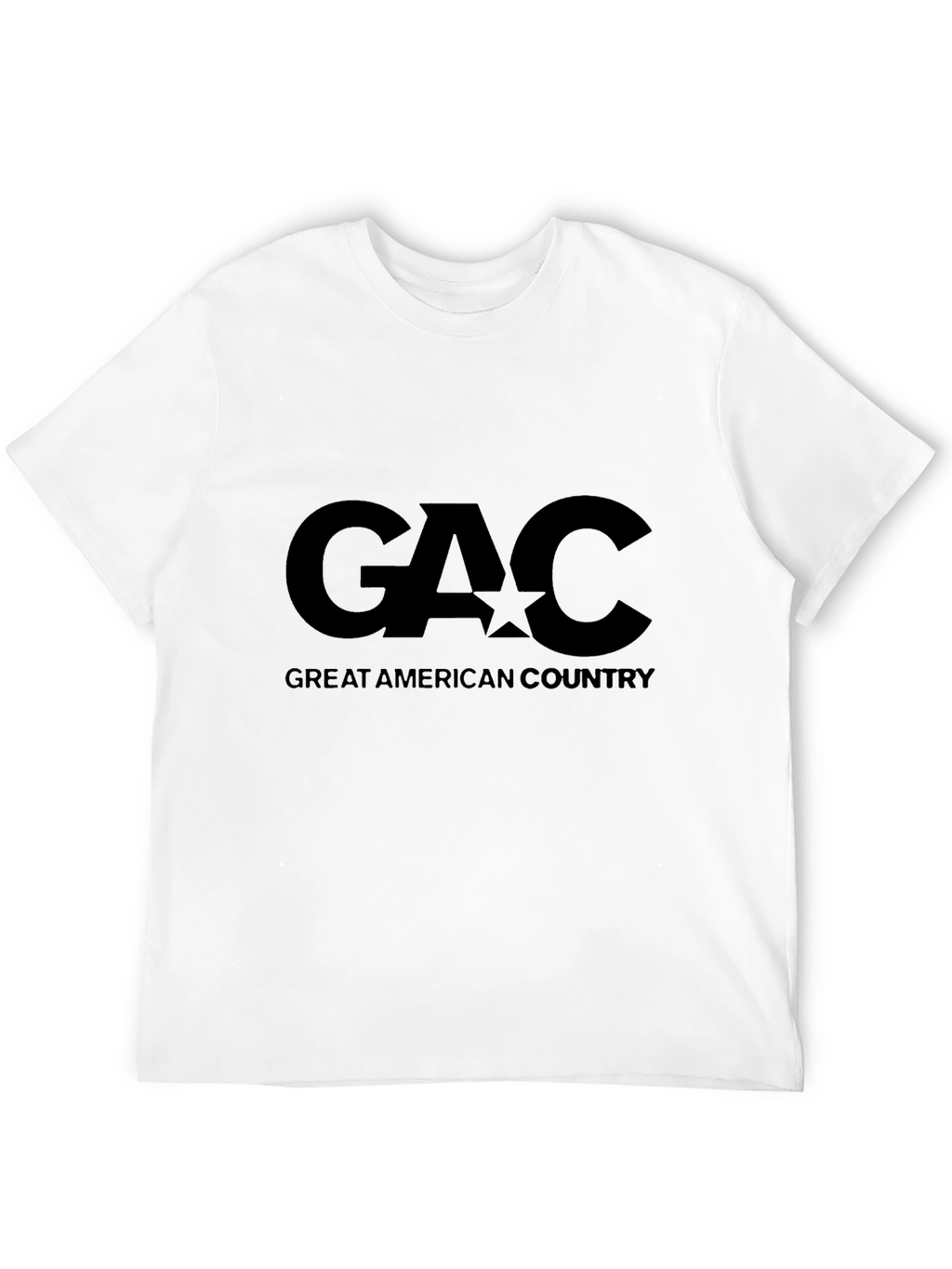 GAC Great American Country Black T-Shirt