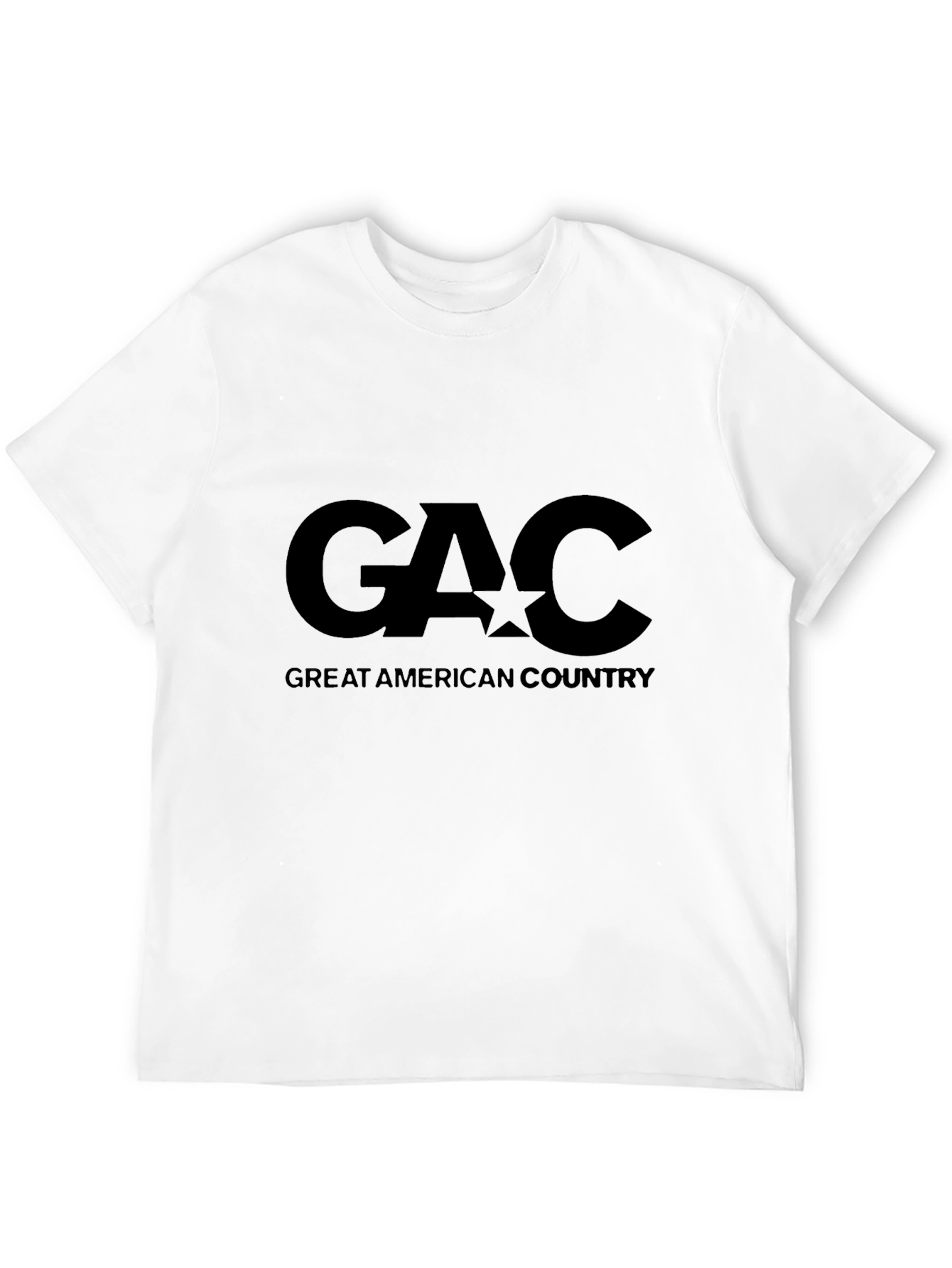 GAC Great American Country Black T-Shirt